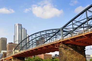 Smithfield Street Bridge Pittsburgh clipart