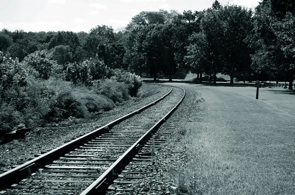 Torów kolejowych — Zdjęcie stockowe