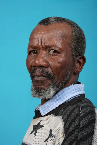 Angry African Man — Stock Photo, Image
