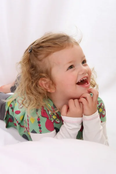 Ładny 2-letniej dziewczynki — Zdjęcie stockowe
