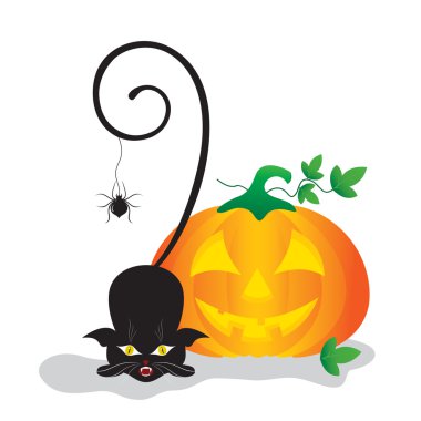 Halloween elements clipart