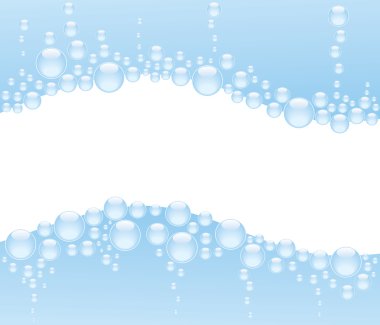 Sea waves background clipart