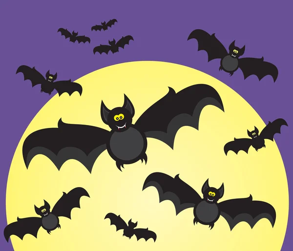 Halloween bats — Stock Vector