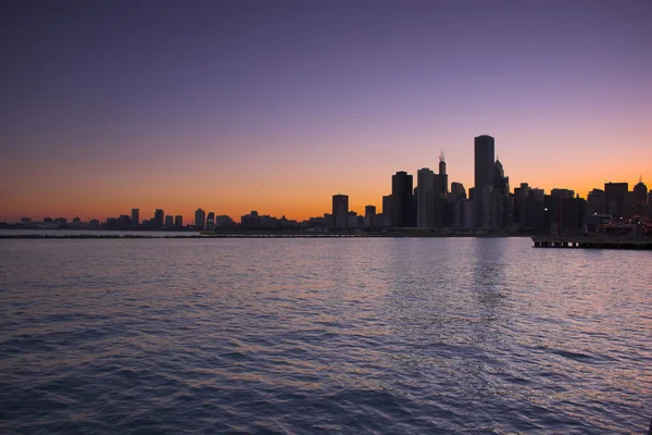 Chicago Skyline-ja — Stock Fotó