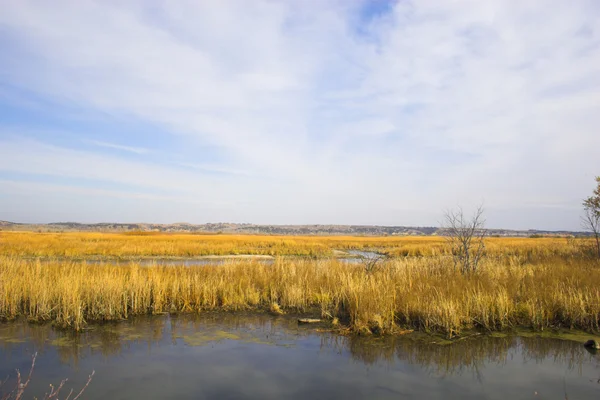 Prairie meren en rivieren — Stockfoto