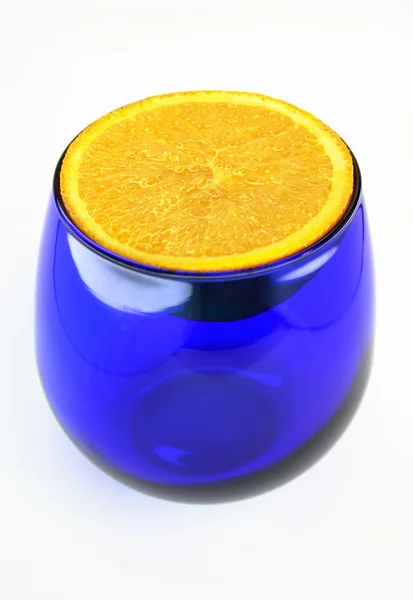 Glas van Oranje — Stockfoto