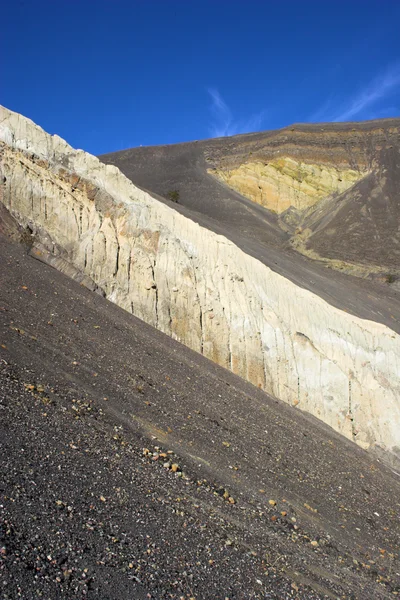 Ubehebe wulkan — Zdjęcie stockowe