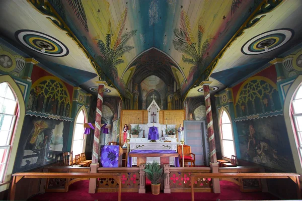 열 대 교회 내부 — 스톡 사진