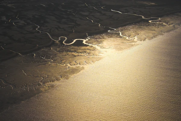 Sarkvidéki tundra levegőből — Stock Fotó