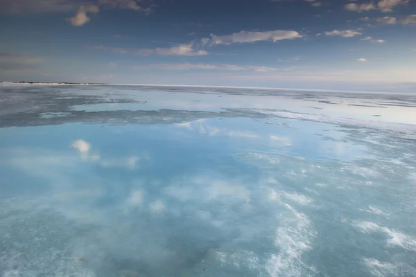 Acric Ozean aus der Luft — Stockfoto