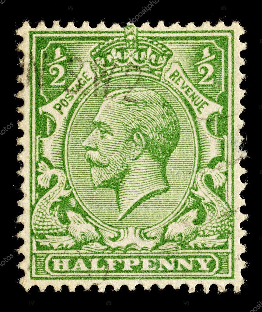 Vintage British Postage Stamp – Stock Editorial Photo © alidphotos #2457278