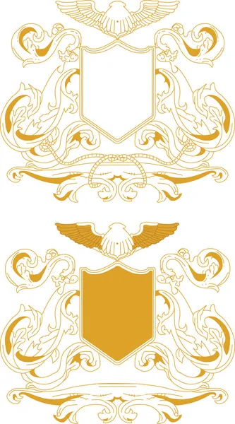 Wappen 1 — Stockvektor