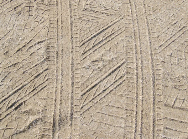 stock image Tyre Tracks