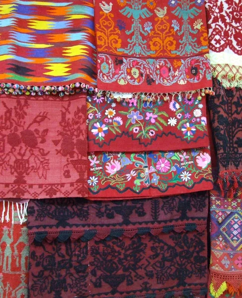 stock image Greek Fabrics