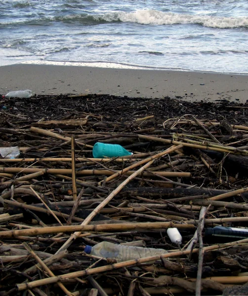 stock image Polluted Beach