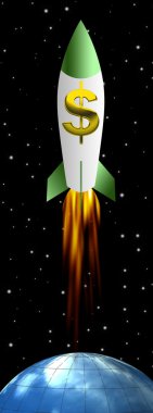 Rocket clipart