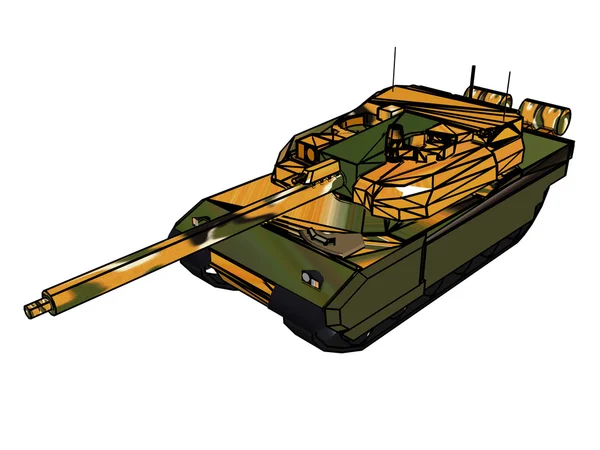 Panzer der Armee — Stockfoto