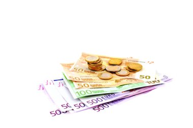 Euro banknot ve madeni paralar