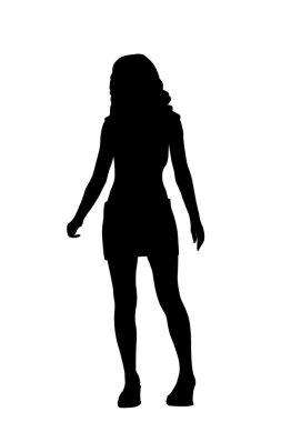 Silhouette teen clipart