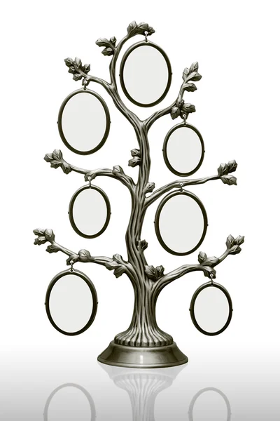 Metal tree with frames