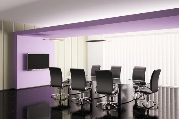 Conference room 3d render — Stock Photo, Image