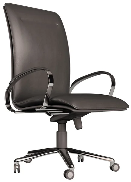 Офисный стул изолирован над белым 3d — стоковое фото