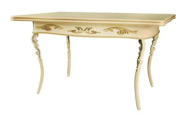 Antique Table 3d — Stock Photo, Image