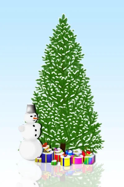 New year tree — Stock Photo, Image
