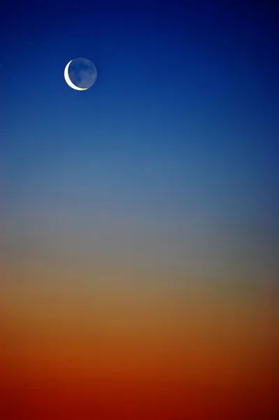 stock image Sky with moon