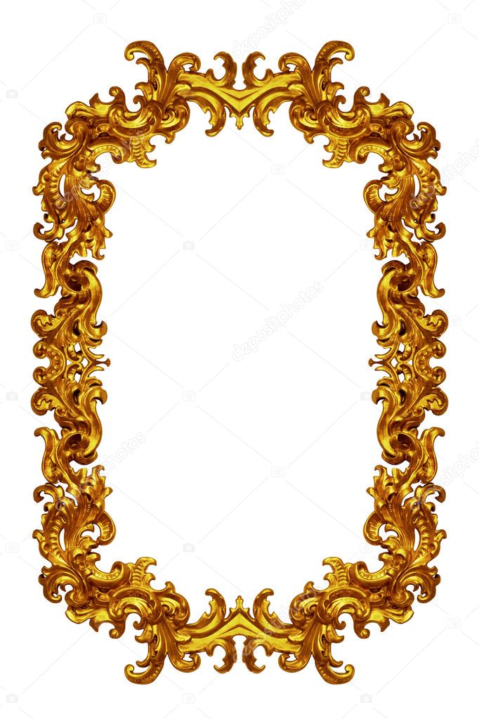 Gold frame