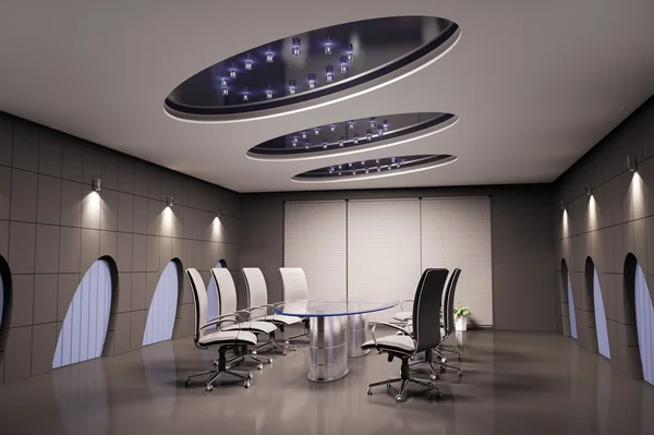 Conference room 3d — Stock Photo, Image