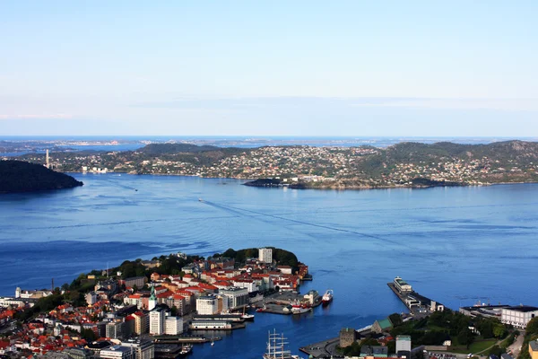 Bergen landscape in Norway — Stock Photo, Image