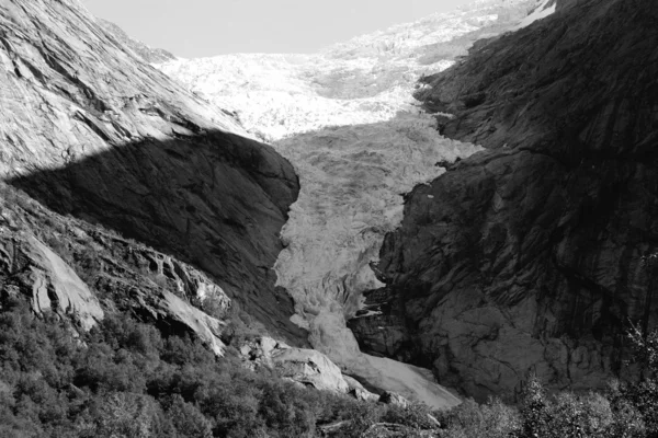 Gletscher in den skandinavischen Bergen - — Stockfoto