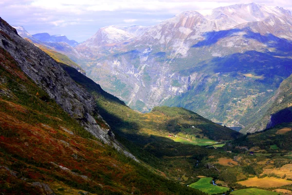 Erstaunliche Landschaften Skandinaviens — Stockfoto