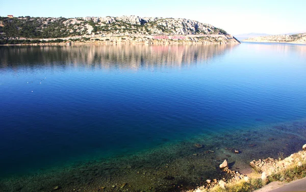 Хорватская морская красота — стоковое фото