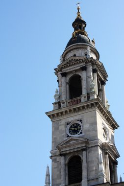 St Ishtvan's cathedral in Budapest clipart