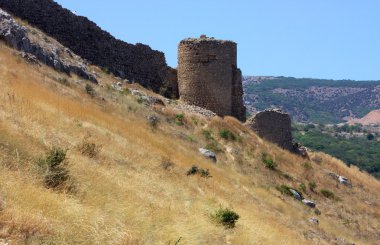 Kırım'da gezinti üzerinde manzara