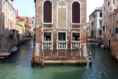 The old Italian town of Venice clipart