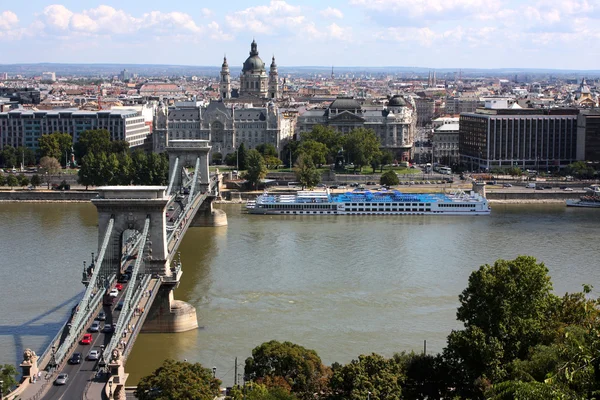 Krajobraz w Budapeszcie — Zdjęcie stockowe
