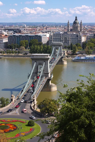 Landschaft auf Budapest — Stockfoto