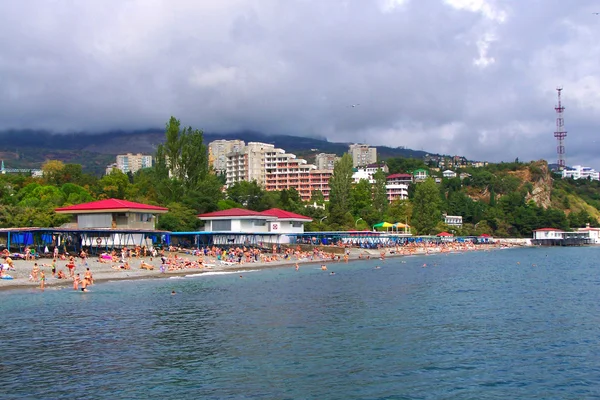 Krim-Küste in Partenit — Stockfoto