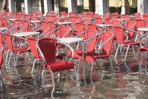 stock image Red chairs