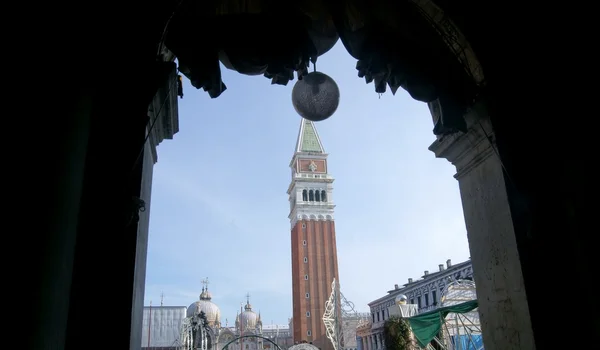 Venice bell tower — Stock Photo, Image
