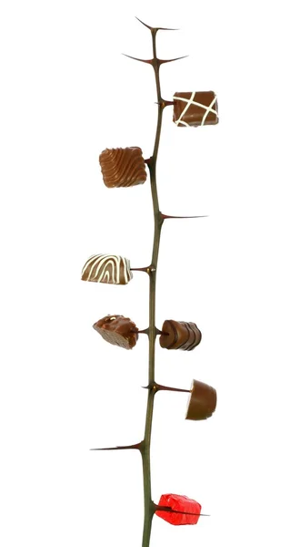 Immagine di primo piano di caramelle — Foto Stock