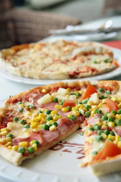 Ιταλική υπέρτατη πίτσα — Φωτογραφία Αρχείου