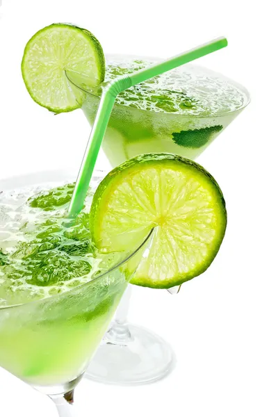 Margaritas med lime — Stockfoto