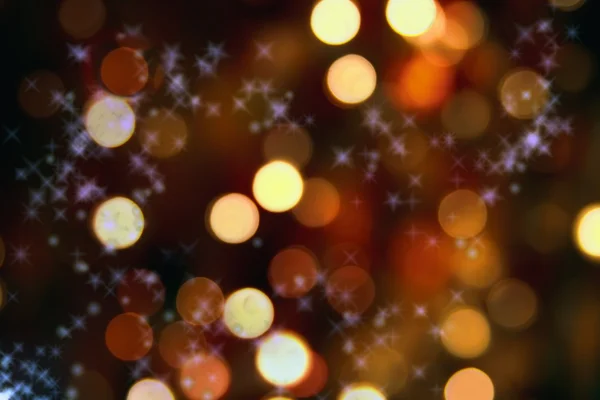Abstrakt bakgrund av jul ljus — Stockfoto