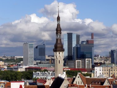 The Tallinn town hall clipart