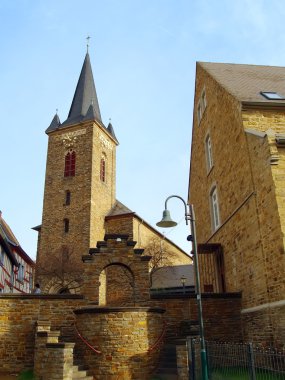 küçük bir kasaba dernau eski kilise