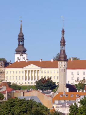 Tallinn town hall clipart